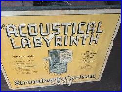 Rare Vintage Stromberg Carlson, The Labyrinth Radio Console,'30s