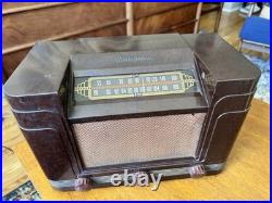 Rare Vintage Westinghouse H-2021 AM / FM Tube Radio