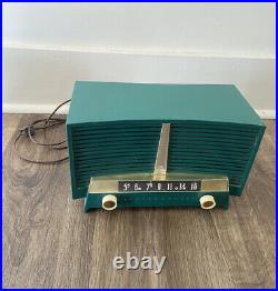 Rare Vintage Westinghouse tube radio dual speaker for looks only