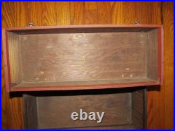 Rare Vtg. Motorola Radio Vacuum Tube Caddy Case Repairmans Case 1940's