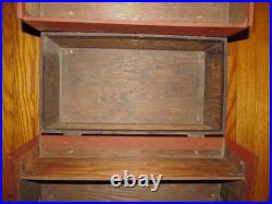 Rare Vtg. Motorola Radio Vacuum Tube Caddy Case Repairmans Case 1940's