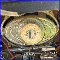 Rare vintage Grundig tube radio model 2028 U made in Western Germany For Repair