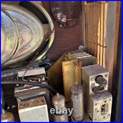 Rare vintage Grundig tube radio model 2028 U made in Western Germany For Repair