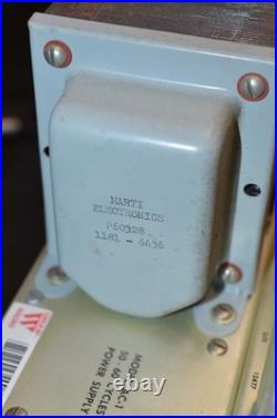 Rare vintage Marti Electronics 25C transmitter vaccum tube broadcasting radio