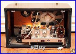 Refurbished! SABA Meersburg W5 EL12 Vintage Tube Radio Giant Speaker Alnico TOP