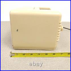 Remler Scottie Tube Radio AM Vintage 1940's Mid Century MCM Cream White Works