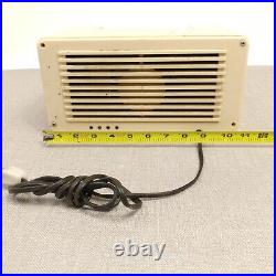 Remler Scottie Tube Radio Vintage 1940's Mid Century MCM Cream White AM Works