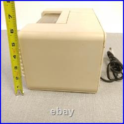 Remler Scottie Tube Radio Vintage Mid Century MCM Cream White AM Tested Working