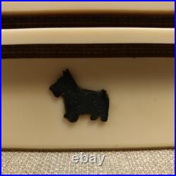 Remler Scottie Tube Radio Vintage Mid Century MCM Cream White AM Tested Works