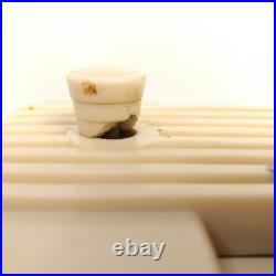 Remler Scottie Tube Radio Vintage Mid Century MCM Cream White AM Tested Works