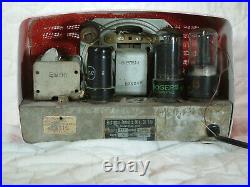 Restored Arvin mini vintage 5 tube radio 1950's old antique