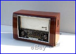 Restored Blaupunkt Riviera Germany Tube Vintage Radio AM/FM 24K Gold plated