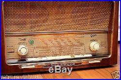 Restored! Graetz Sinfonia 522 Vintage Tube Radio Soundcompressor Surround 60s TO