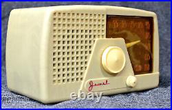 Restored Jewel Urea tube radio 1950's model 956 vintage old antique