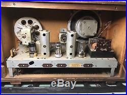 Restored LUMOPHON WD661 german vintage tube radio, build 1950 Nürnberg tested
