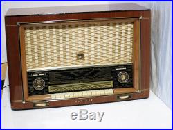 Restored! Philips Capella 753/4e/3d Bd753a Vintage Tube Radio Excellent Serviced