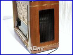 Restored! Philips Capella 753/4e/3d Bd753a Vintage Tube Radio Excellent Serviced