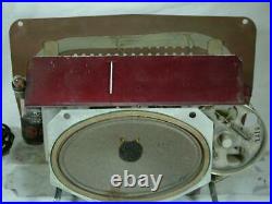 Restored RCA Victor Little Master Vintage tube radio wood 1948