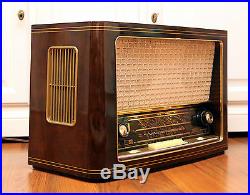 Restored! SABA Freudenstadt 6-3D Vintage Tube Radio 1950s Germany Amp Splendid