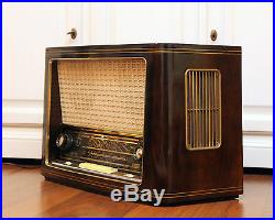 Restored! SABA Freudenstadt 6-3D Vintage Tube Radio 1950s Germany Amp Splendid