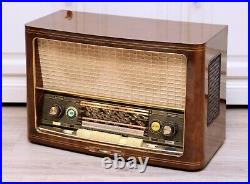 Restored! SABA Meersburg Automatic 8 Vintage German Tube Radio TOP CONDITION