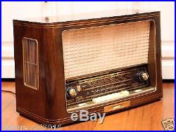Restored! SABA Schwarzwald Automatic 6-3D Vintage Tube Radio Lamp Radio Amplifie