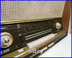 Restored! Saba Freiburg Fullautomatic 125 Stereo Vintage Tube Radio Fantastic