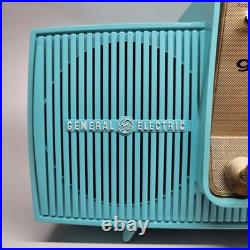 Restored Vintage General Electric C415 Tube Radio Alarm Clock