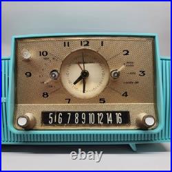 Restored Vintage General Electric C415 Tube Radio Alarm Clock