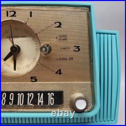 Restored Vintage General Electric C415 Tube Radio Alarm Clock Restored Vintage General Electric C415 Tube Radio Alarm Clock