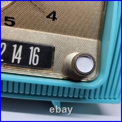 Restored Vintage General Electric C415 Tube Radio Alarm Clock