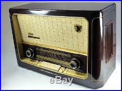 Restored Vintage Grundig 1060 HIFI AM/FM/LW Antique Tube Radio. German classic