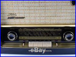 Restored Vintage Grundig 1060 HIFI AM/FM/LW Antique Tube Radio. German classic