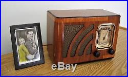 Restored Vintage Philco AM Table Radio from 1937 OUTSTANDING EXCEPTIONAL