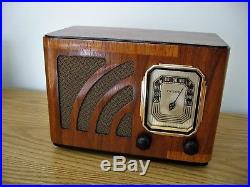 Restored Vintage Philco AM Table Radio from 1937 OUTSTANDING EXCEPTIONAL