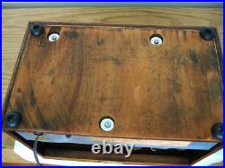 Restored Vintage Stewart-Warner R-114 AM Table Radio from 1936