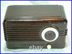Restored Westinghouse mini vintage tube radio, cira 1947