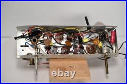 Restored Zenith Racetrack Atomic age 1950's H511 vintage tube radio old, antique