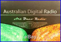 Retro Vintage Style BAKELITE Australian Digital Radio DAB USB AM/FM Bluetooth