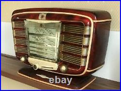 Russian Soviet USSR Vintage Tube Radio -54 Zvezda-54 Red Star. Rare