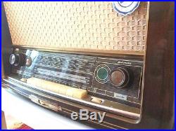 SABA FREIBURG 7 automatic tube radio vintage tuberadio 1957 RESTORED VIDEO