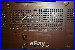 SABA Freudenstadt 100, german vintage tube radio, built 1959, restored, MINT