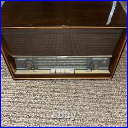 SABA Konigsfeld 14 Vintage German Tube Radio Tested And Working Good Condition
