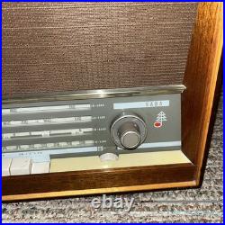 SABA Konigsfeld 14 Vintage German Tube Radio Tested And Working Good Condition