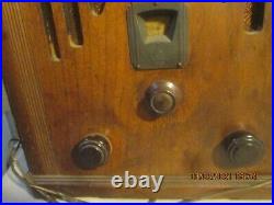 SALE! Vintage Rare Art Deco 1930's Emerson Tombstone Radio for restoration