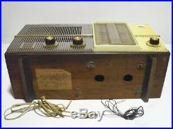 SANYO Vacuum Tube Radio SS-620 vintage audio music news home decor vintage