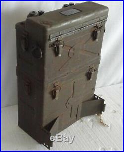 SCR300 BC1000 WWII signal corps military radio transceiver vintage man-pack tube