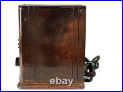 SHARP Vacuum Tube Radio Receiver Antique Analog Power On Only Untested Vintage SHARP Vacuum Tube Radio Receiver Antique Analog Power On Only Untested Vintage