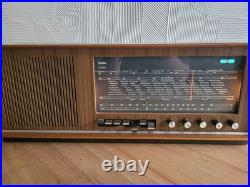 Saba Lindau vintage West Germany Tube Radio Wooden Cabinet