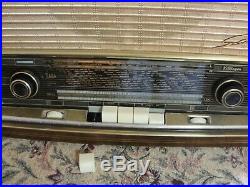 Saba Villingen 9 Vintage Tube Radio, 3 Speakers, AM, FM, Shortwave, Works